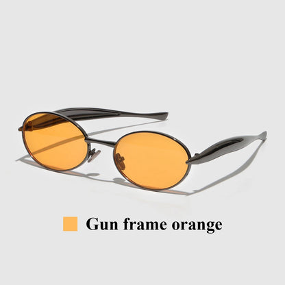 Luxury Oval Sunglasses