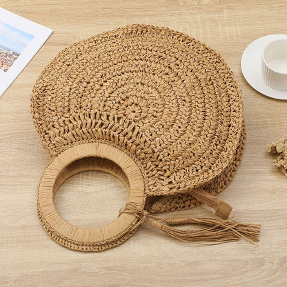 Casual Rattan Large Capacity Tote Bag