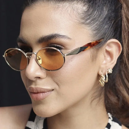 Luxury Oval Sunglasses
