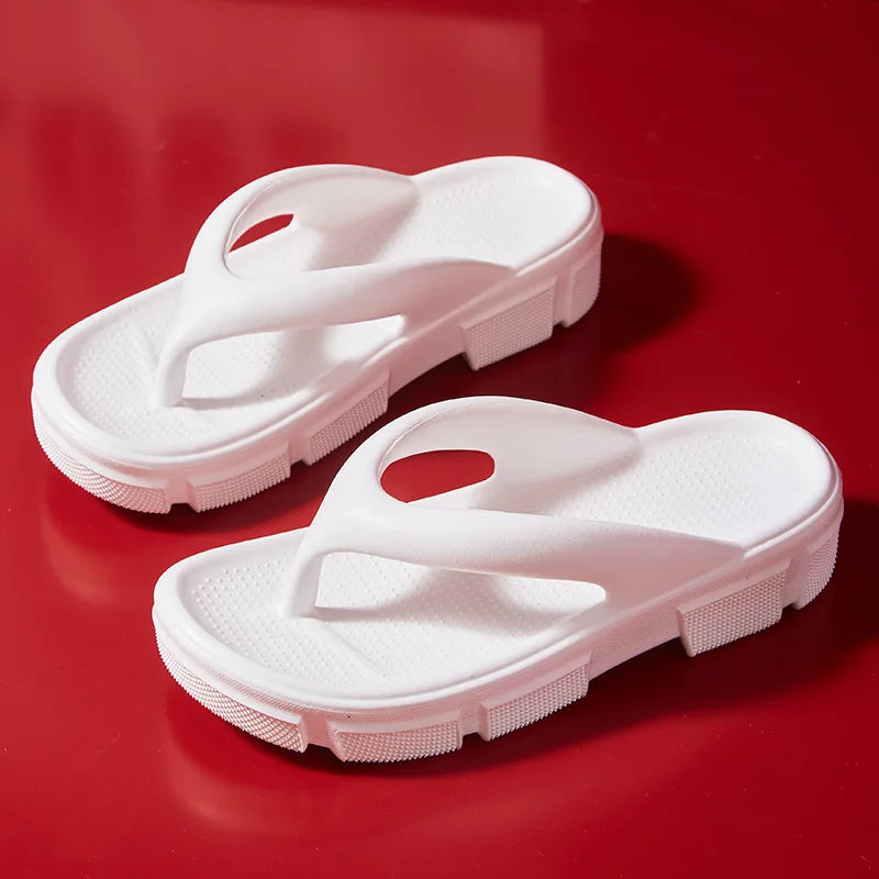 Trendy Non-Slip Wedge Beach Slippers