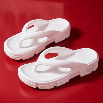 Trendy Non-Slip Wedge Beach Slippers